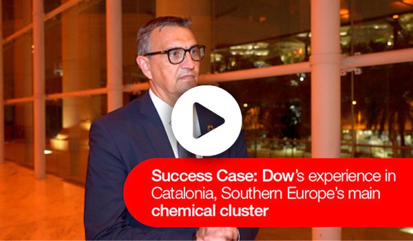 Dow’s experience in Catalonia, Southern Europe’s main chemical cluster