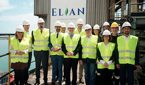 Elian opens a plant in Barcelona to produce 2,500 tons of vegetable protein daily